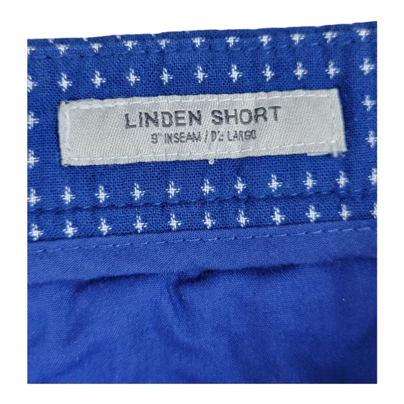 USED Men's 9" Linden Shorts Waterloo Blue 40 - Picture 3 of 8